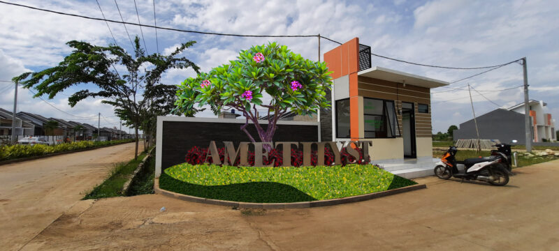 Design Taman Cluster atau perumahan